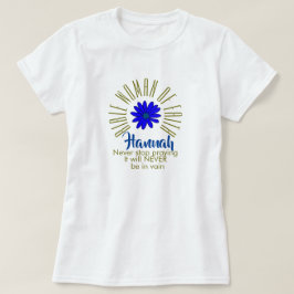 Camiseta Lecciones para las mujeres de la Biblia de Faith H