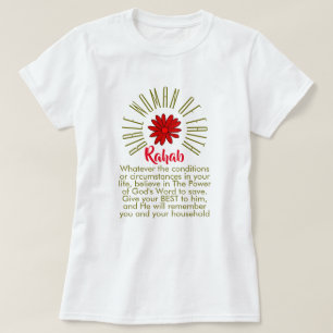 Camiseta Lecciones para las mujeres de la Biblia de Faith R