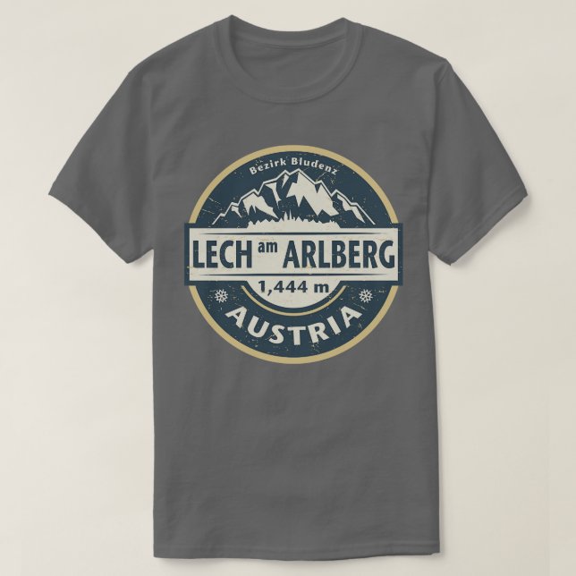 Camiseta Lech am Arlberg Austria (Diseño del anverso)