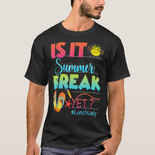 Camiseta Lechadora Es Verano Romper El Último Día De Scho