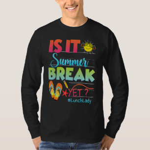 Camiseta Lechadora Es Verano Romper El Último Día De Scho