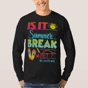 Camiseta Lechadora Es Verano Romper El Último Día De Scho