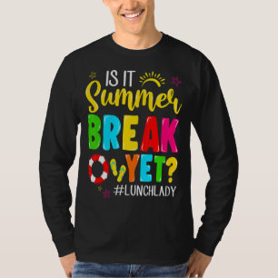 Camiseta Lechadora Es Verano Romper El Último Día De Scho