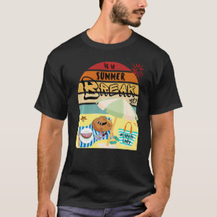 Camiseta Lechadora Es Verano Romper El Último Día De Scho