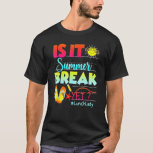 Camiseta Lechadora Es Verano Romper El Último Día De Scho