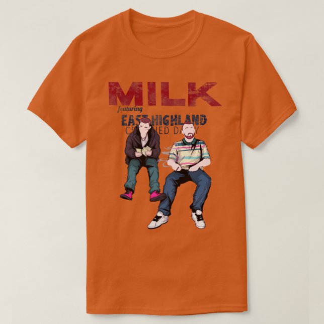 Camiseta Leche (Diseño del anverso)