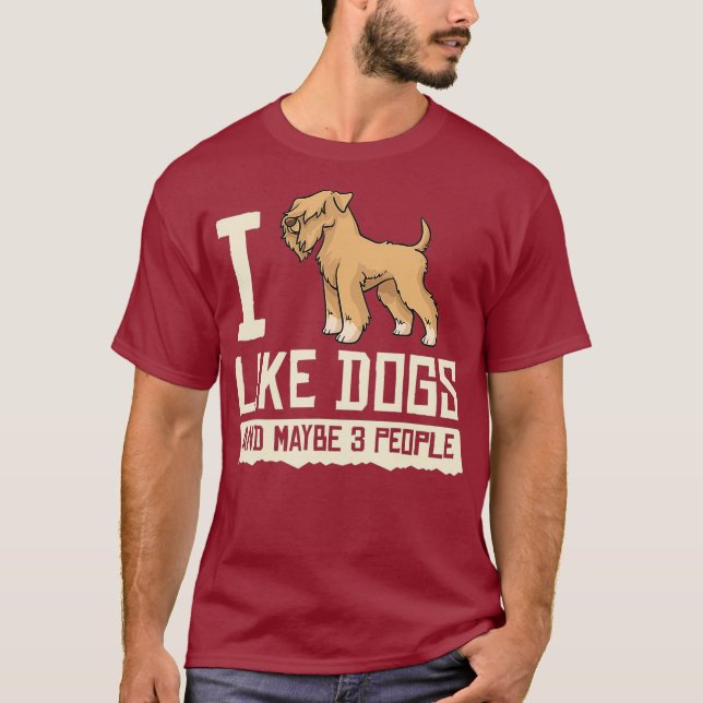 Camiseta Leche blanda recubierta Terrible Perro Perro Propi (Anverso)