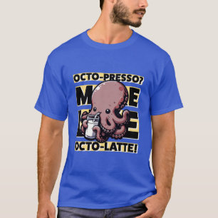Camiseta Leche con cola - pulpo y leche