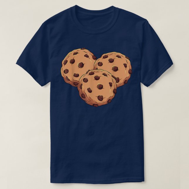Camiseta Leche Cookie Halloween Costume Parejas Coincidente (Diseño del anverso)