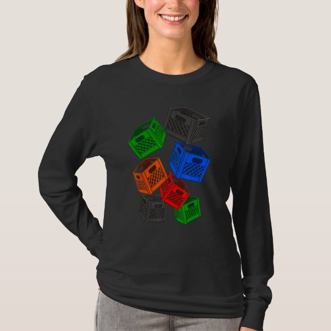 Camiseta Leche Crate Crate Game Tees Challenge 3 (Anverso)