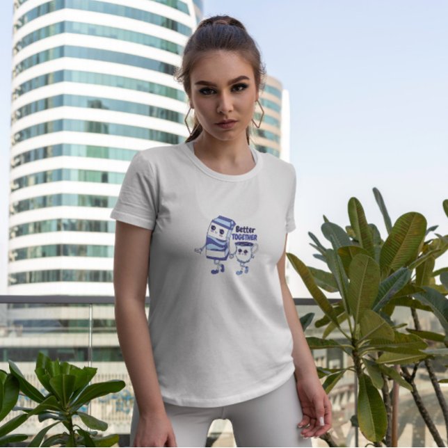 Camiseta Leche Cuta Y Mug (Subido por el creador)