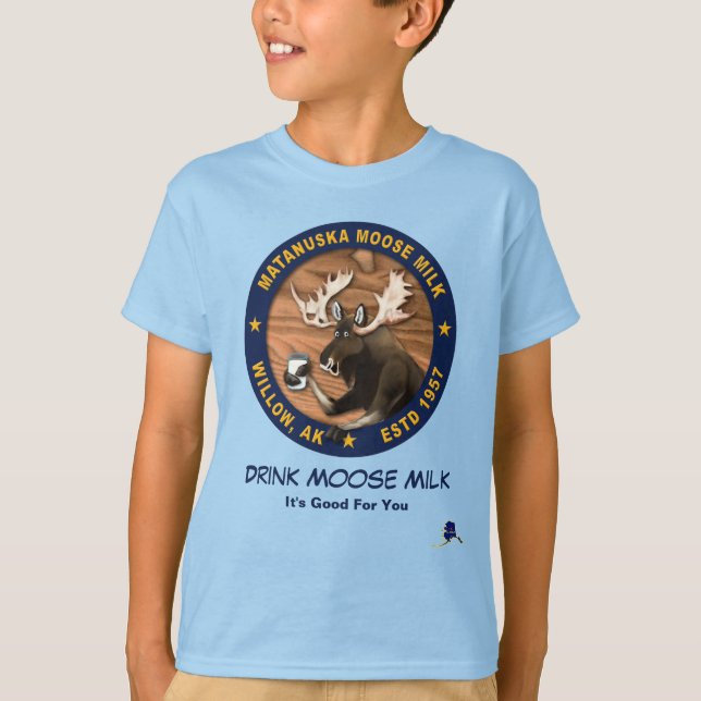Camiseta Leche de Alce Matanuska (Anverso)