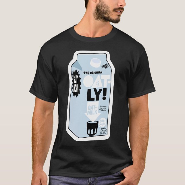 Camiseta leche de avena (Anverso)