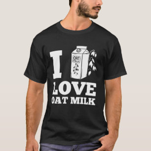 Camiseta Leche de avena Recetas Vegan Drink Planta Basada e