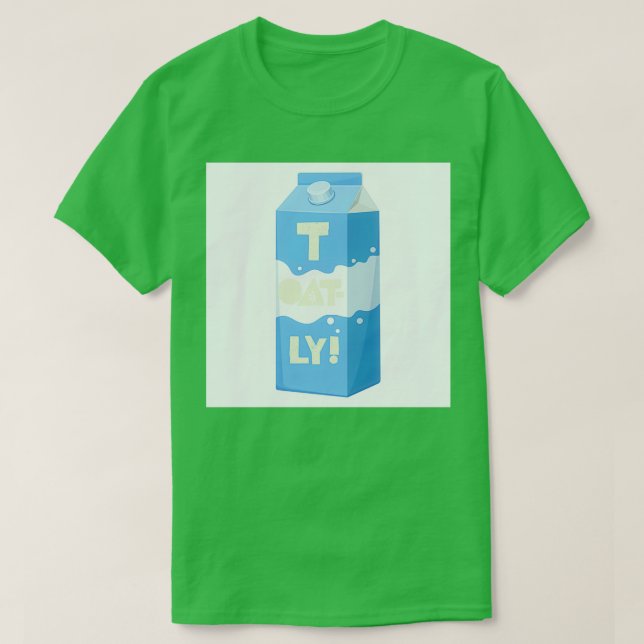 Camiseta Leche de avena total (Diseño del anverso)