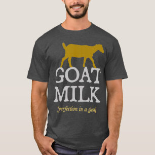 Camiseta Leche de cabra Perfección lechera granjero leche c