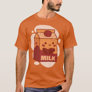 Camiseta Leche de chocolate caliente Kawaii Otaku Anime Jap