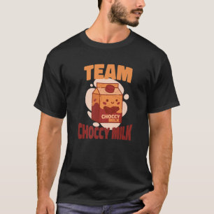 Camiseta Leche de chocolate por equipo - Meme de leche de c