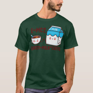 Camiseta Leche de energía café lindo ampollas otoño regalo 