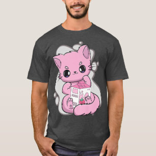 Camiseta Leche de fresa y Kawaii Boba