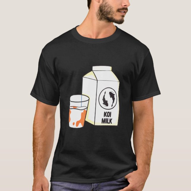Camiseta Leche de Koi Pez Koi (Anverso)