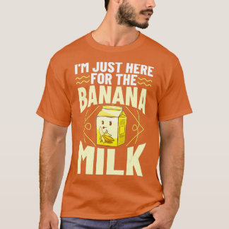 Camiseta Leche de plátano batido chocolate coreano con sabo