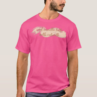 Camiseta Leche de vainilla picada con leche de avena