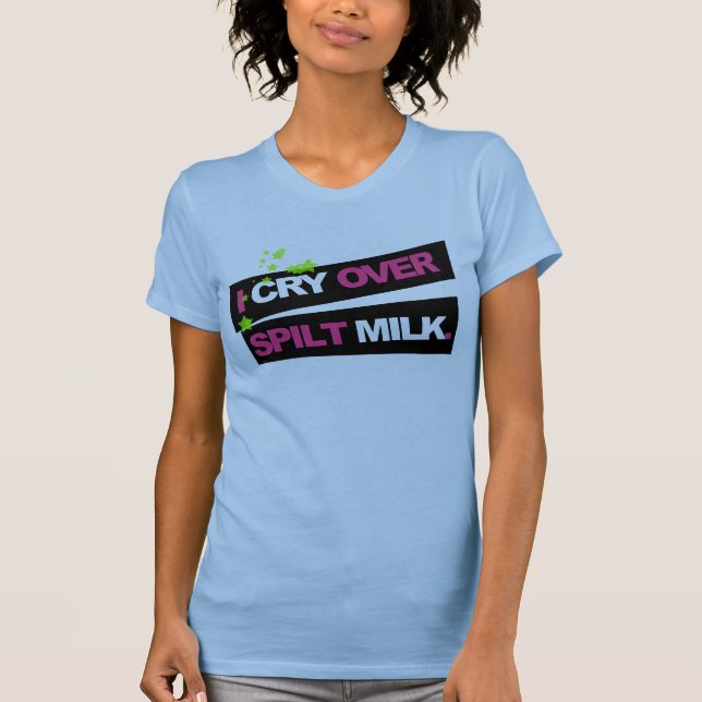 Camiseta Leche derramada (Anverso)