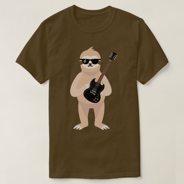Camiseta Leche divertida con gafas de sol jugando a la gu e (Diseño del anverso)