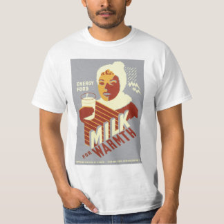 Camiseta Leche para el calor