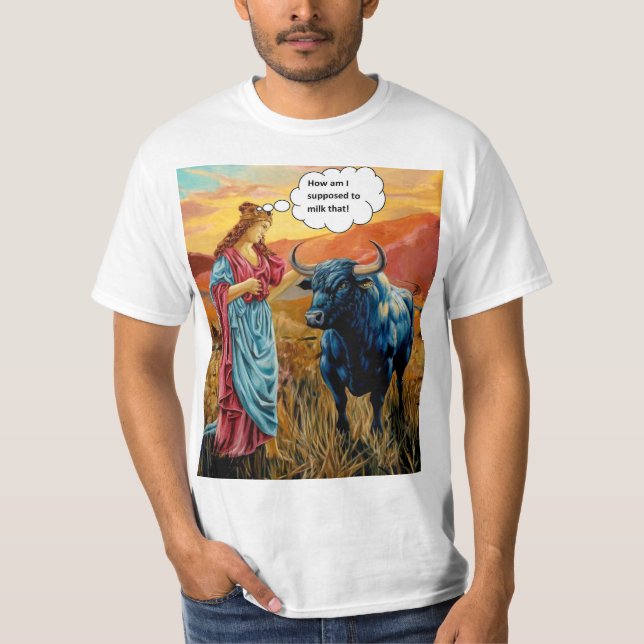 Camiseta Leche que (Anverso)