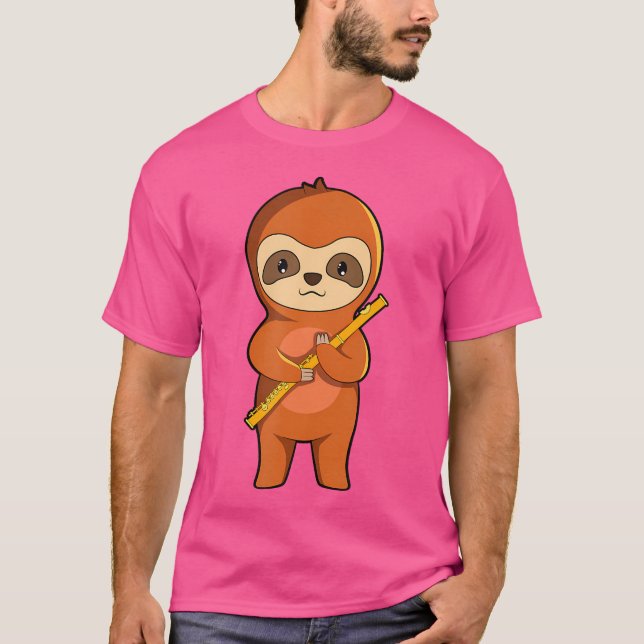 Camiseta Leche suave con flauta (Anverso)