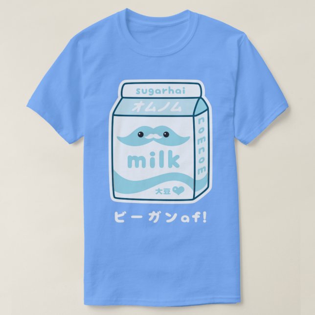 Camiseta Leche Vegan Soy (Diseño del anverso)