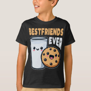 Camiseta Leche Y Cookies Bestfriend Ever Funny