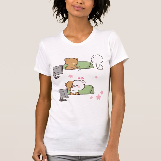 Camiseta leche y mocha (Anverso)