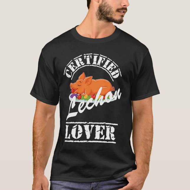 Camiseta Lechon certificado filipino (Anverso)