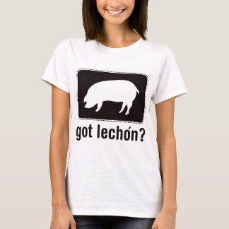Camiseta Lechon conseguido - negro