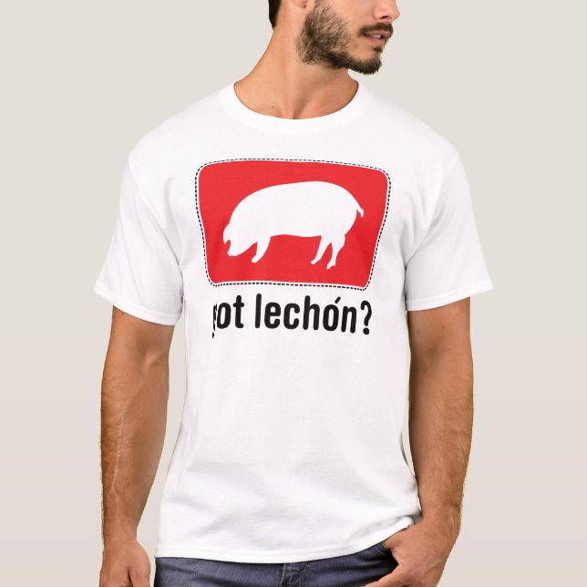 Camiseta Lechon conseguido - rojo (Anverso)