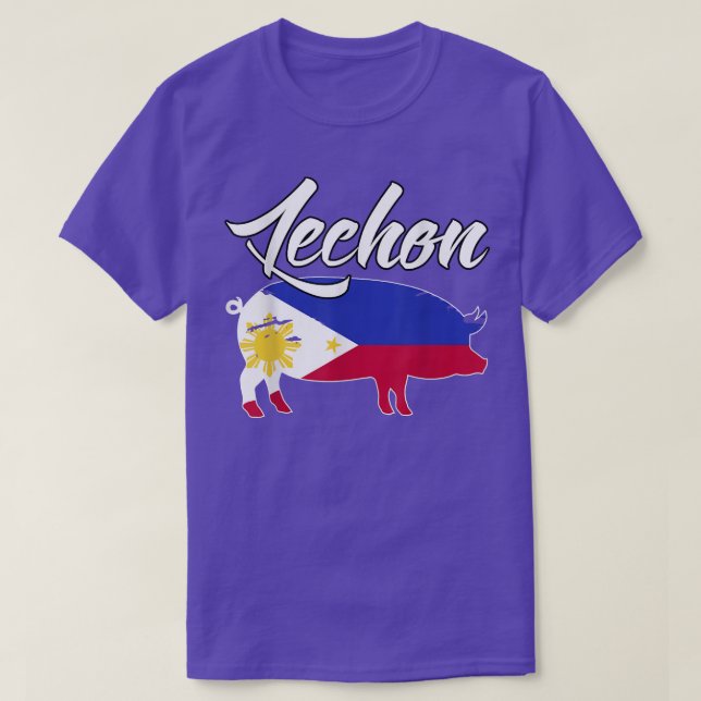 Camiseta Lechon Pig Pork Philippines T  (Diseño del anverso)