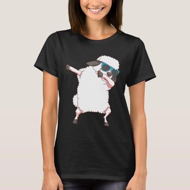Camiseta Lechuga de Dabbing de Guay Gracioso granjero Corde (Anverso)