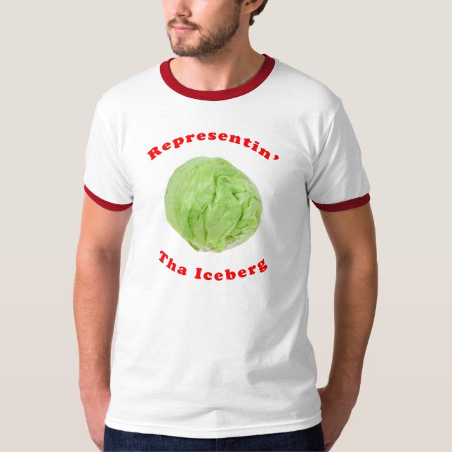 Camiseta Lechuga de iceberg del tha de Representin (Anverso)
