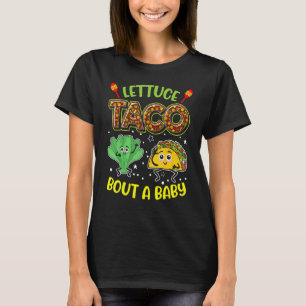Camiseta Lechuga de Invitación Taco sobre un bebé 2