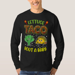 Camiseta Lechuga de Invitación Taco sobre un bebé 2