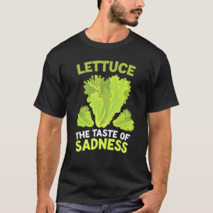 Camiseta Lechuga El Sabor De La Tristeza Alimentos Dietétic