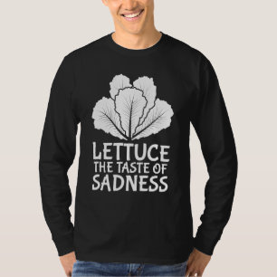 Camiseta Lechuga El Sabor De La Tristeza Alimentos Dietétic