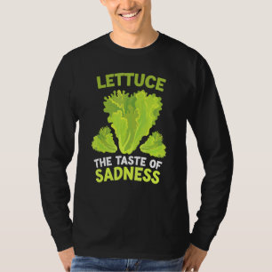Camiseta Lechuga El Sabor De La Tristeza Alimentos Dietétic