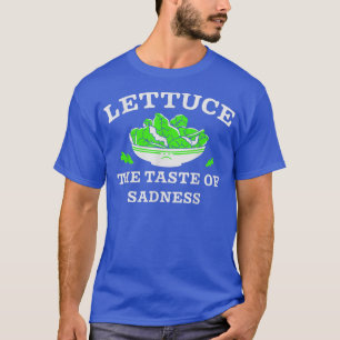 Camiseta Lechuga El Sabor De La Tristeza Vegetaria Vegetari