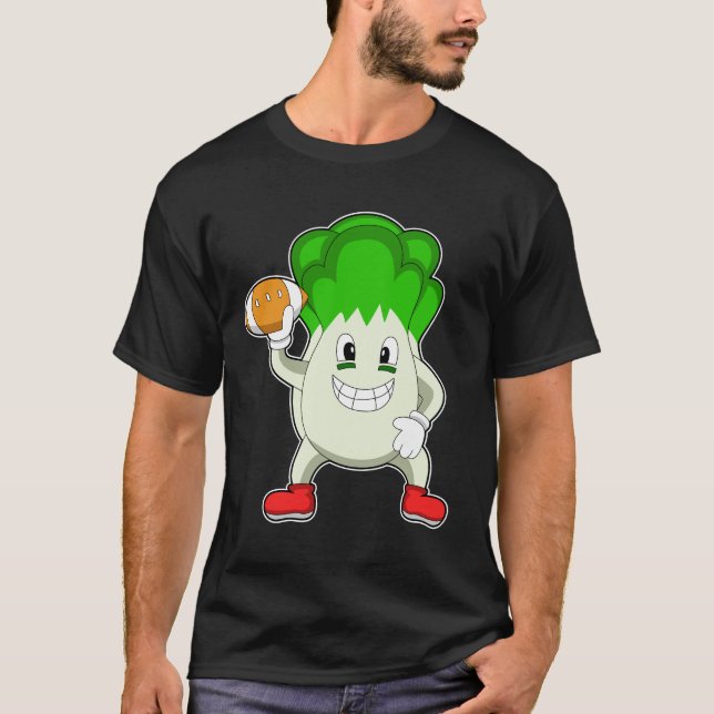 Camiseta Lechuga en los deportes de fútbol (Anverso)
