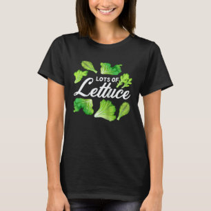 Camiseta Lechuga Vegana Hoja Verdura Vegetariana Raglan B