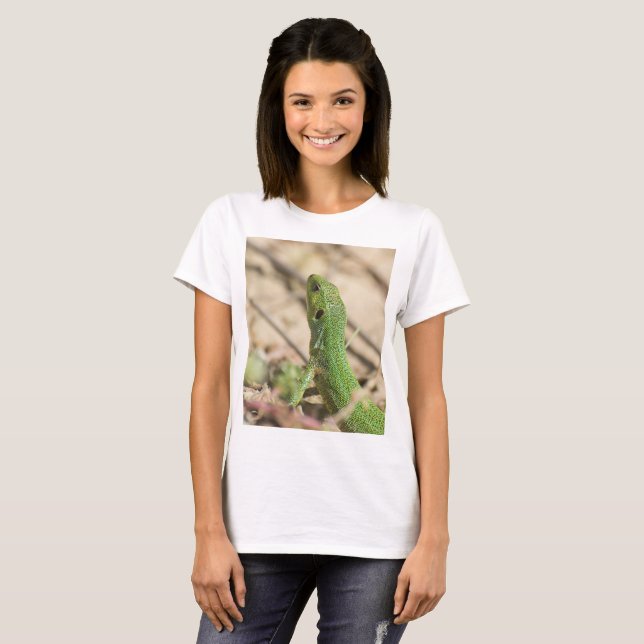 Camiseta Lechuga verde (Anverso completo)